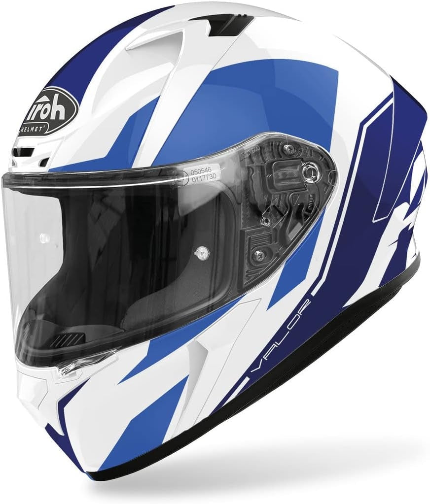 AIROH - CASCOS VALOR WINGS BLUE GLOSS - SECURTEX MOTOR S.L (t/a MaximoMoto)