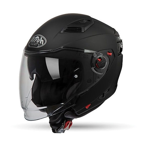 AIROH - CASCOS EXECUTIVE COLOR BLACK MATT - SECURTEX MOTOR S.L (t/a MaximoMoto)