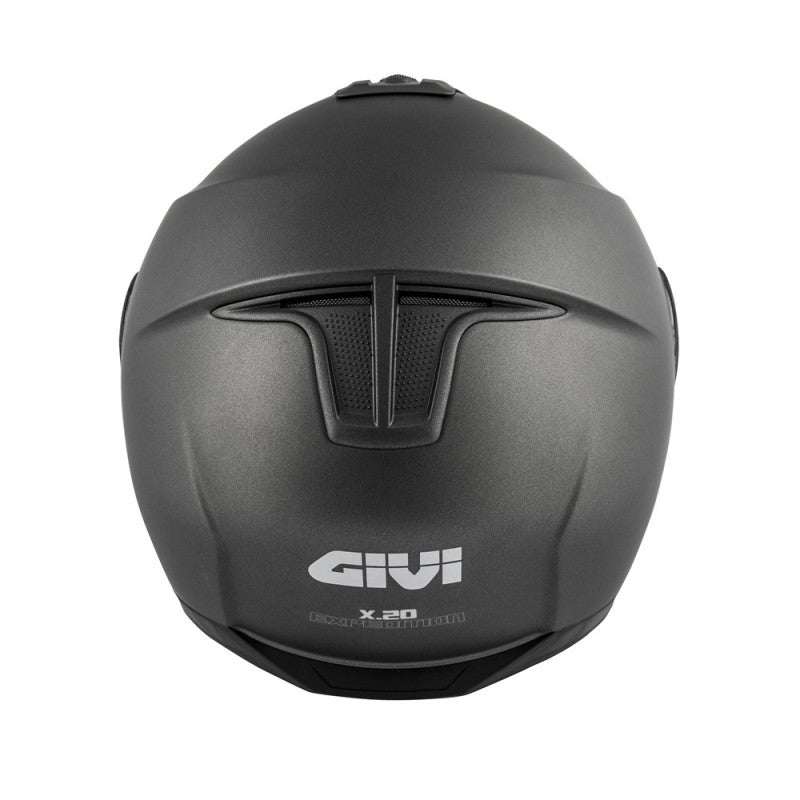 GIVI - CASCO X20 EXPEDITION SOLID TITANIO - SECURTEX MOTOR S.L (t/a MaximoMoto)