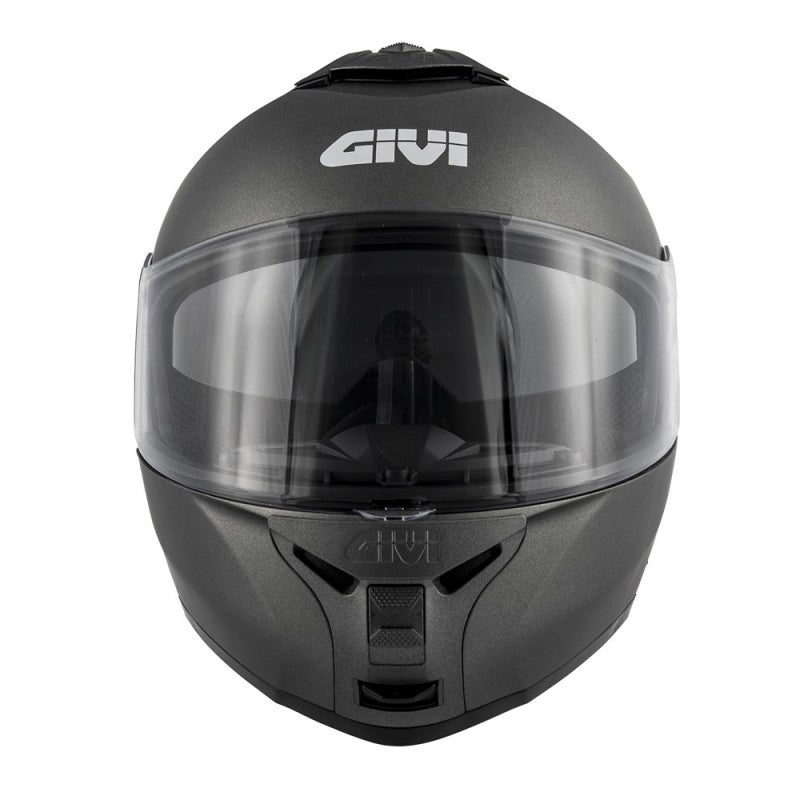 casco de moto modular integral givi x20 expedition de titanio macizo
