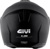 GIVI - CASCO X20 EXPEDITION SOLID NEGRO - SECURTEX MOTOR S.L (t/a MaximoMoto)