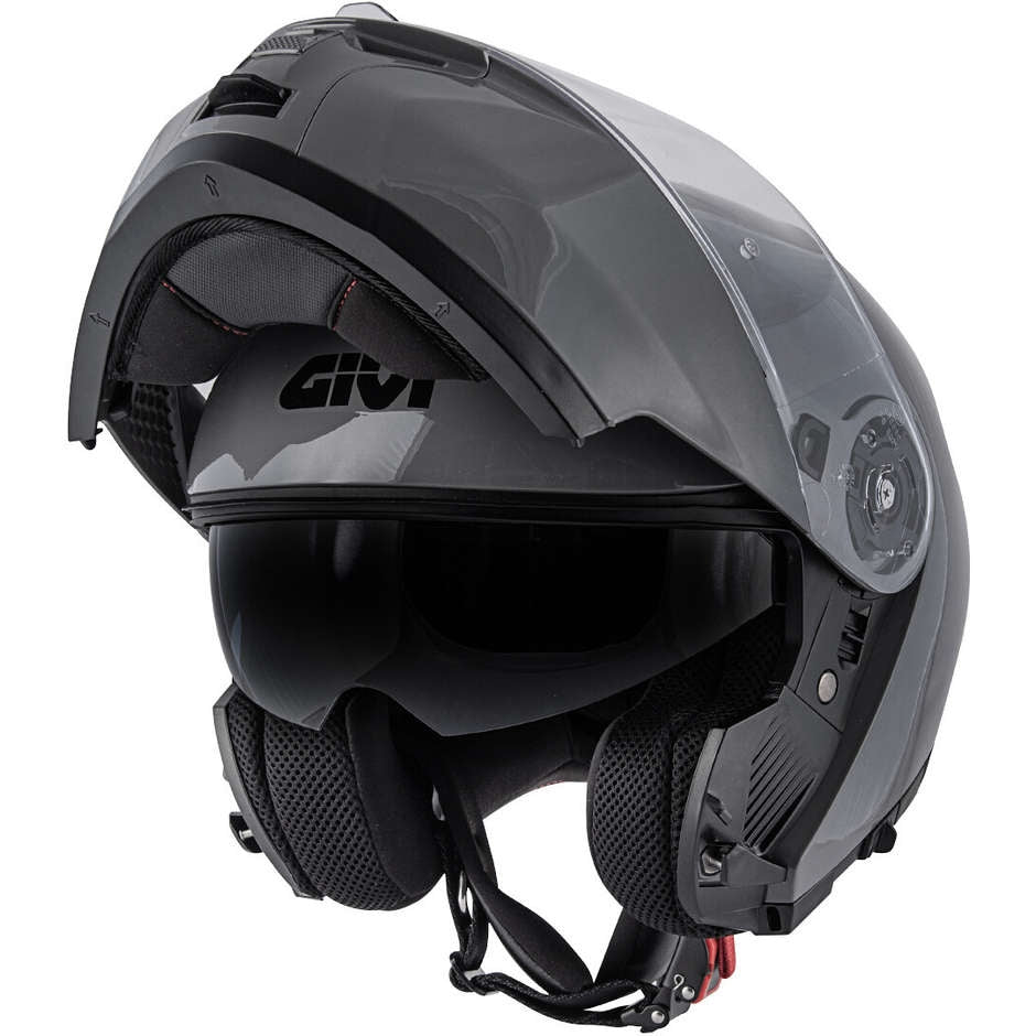 Givi X.20 EXPEDITION Casco Modular Moto Urbano Gris Sólido
