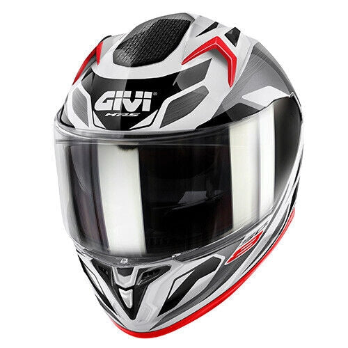 GIVI 50.8 BRAVE Moto Integral Casco Blanco Titanio Negro - SECURTEX MOTOR S.L (t/a MaximoMoto)