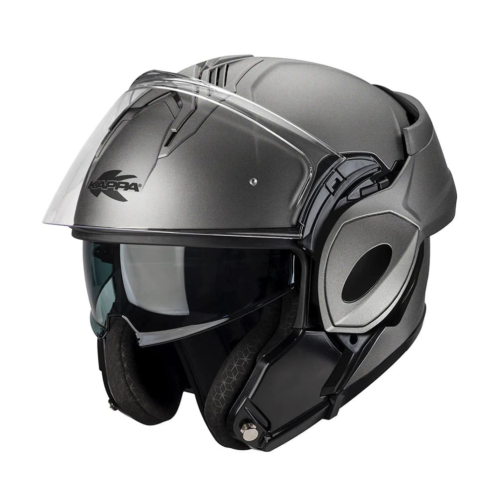 KAPPA KV55 MOTO MODULAR CASCO BASIC TITANIO MATE - CASCO