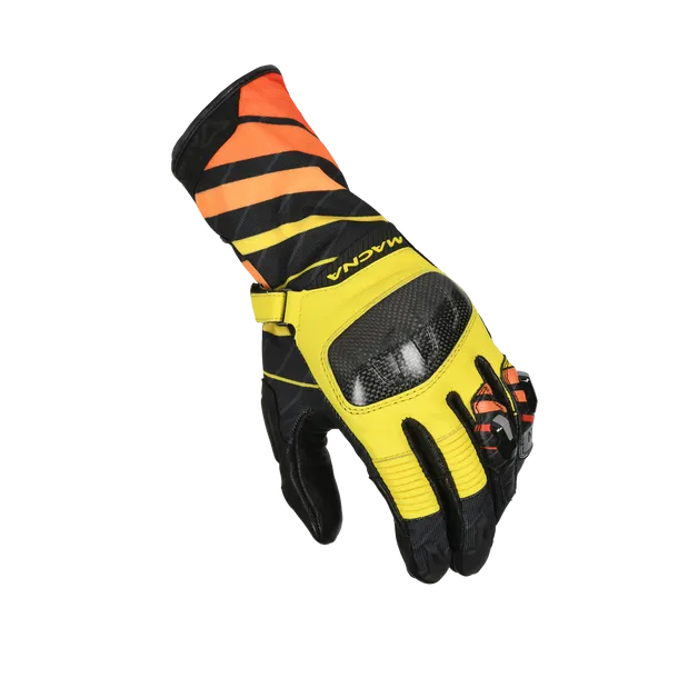 MACNA KROWN Carbono protección Hombres Guantes Negro Amarillo - GUANTES