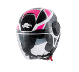 KAPPA KV37 EVO Moto Urbano Casco Blanco Titanio - CASCO
