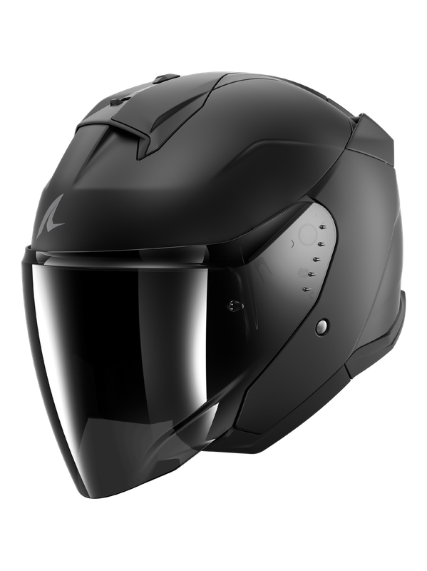 SHARK SKWAL JET DARK SHADOW MOTOCICLETA CASCO MAT NEGRO MATE