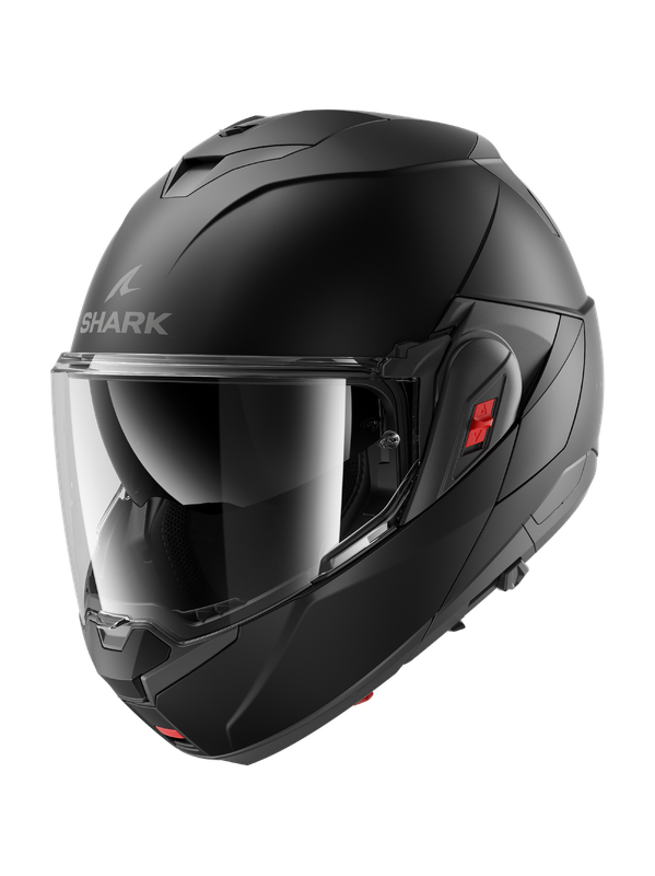 SHARK OXO BLANK DEPORTIVO MODULAR CASCO MATE NEGRO MATE