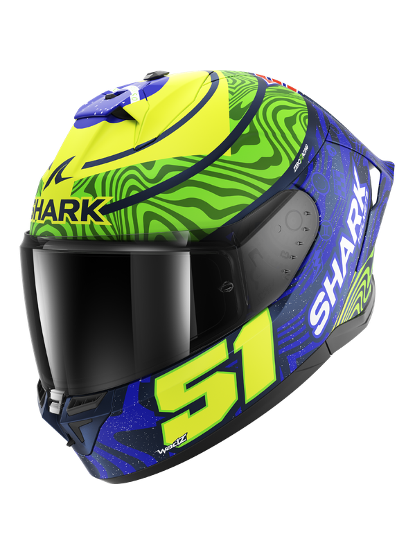 SHARK SKWAL CUP REPLICA GRANADO MATT AZUL VERDE AMARILLO