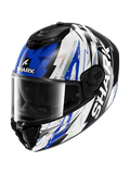 SHARK CASCO INTEGRAL SPARTAN RS HIBOLT Negro Azul Cromado