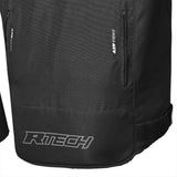 R-TECH Chaqueta Textil Knight Rider (Short) Negro/Antracita - CHAQUETA