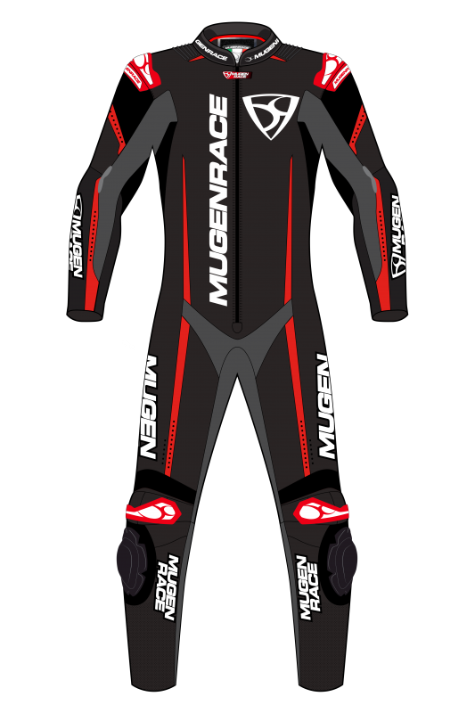 MUGENRACE LS1 MNR-1901 Assassino Traje Cuero Niño Negro Blanco Rojo