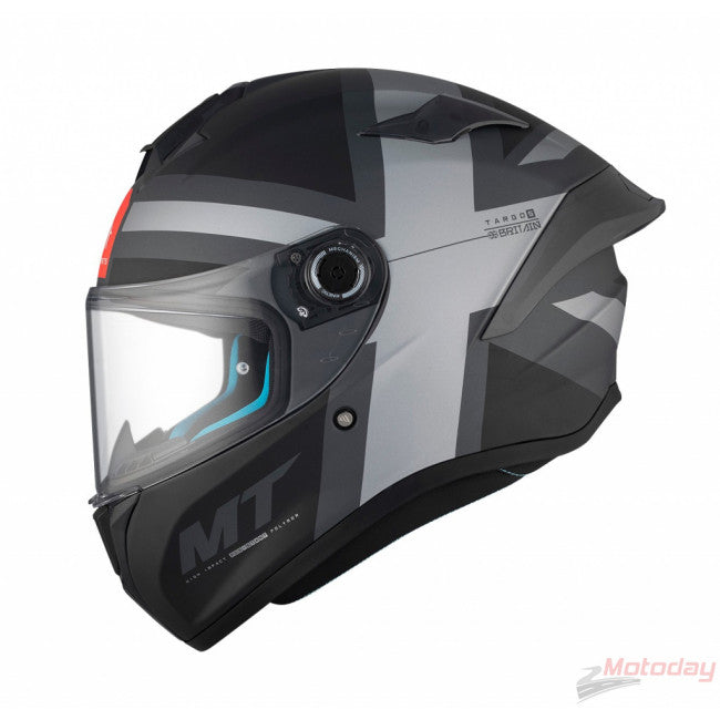 MT Targo S Britain C2 Moto Integral Casco