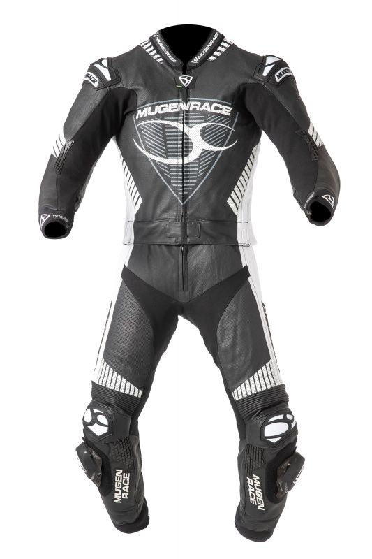 MUGENRACE MNR-1711 Traje Piel Impegnato Negro Blanco
