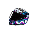 HJC RPHA12 KRAKEN MC28 DEPORTIVO MOTOCICLETA CASCO INTEGRAL