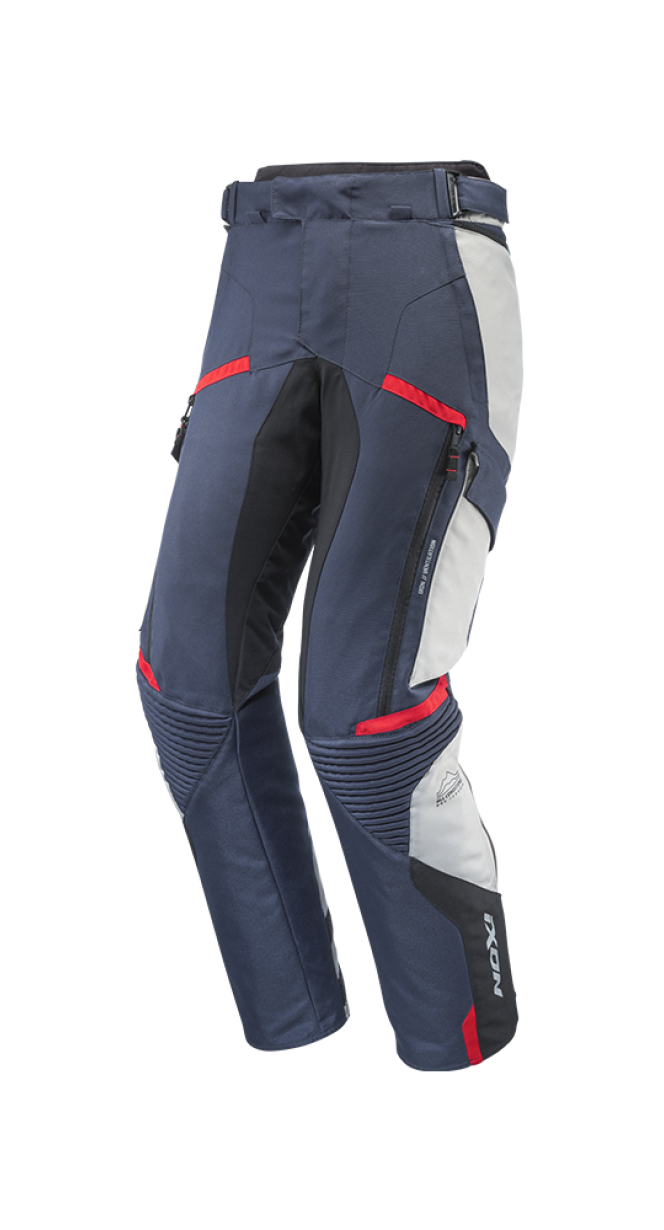 IXON MIDGARD PT MOTO PANTALONES GREGE AZUL MARINO NEGRO