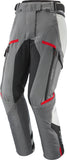 IXON MIDGARD PT L MOTO PANTALONES GRIS NEGRO ROJO