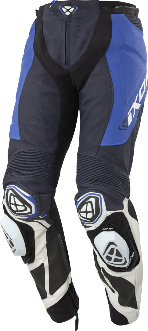 IXON VORTEX 3 PANTALÓN ATLÉTICO BUQUE INSIGNIA MOTOGP NEGRO AZUL BLANCO