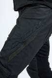 IXON AVENGER HOMBRE MOTO PANTALONES CUERO NEGRO