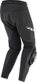 IXON VORTEX 3 PT L DAMAS MOTO PANTALONES CUERO NEGRO ORO