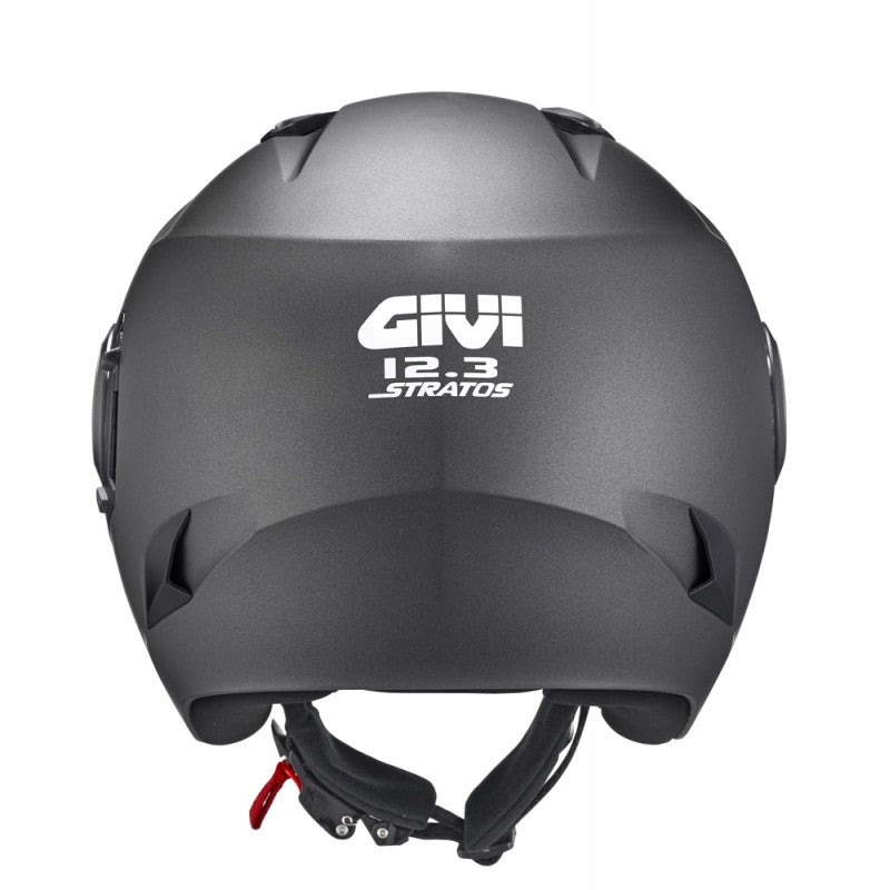 GIVI CASCO JET 123/STRATOS.D/SOLID TITANIO - SECURTEX MOTOR S.L (t/a MaximoMoto)