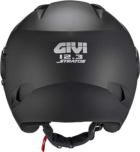GIVI CASCO JET 123/STRATOS.D/SOLID NEGRO - SECURTEX MOTOR S.L (t/a MaximoMoto)