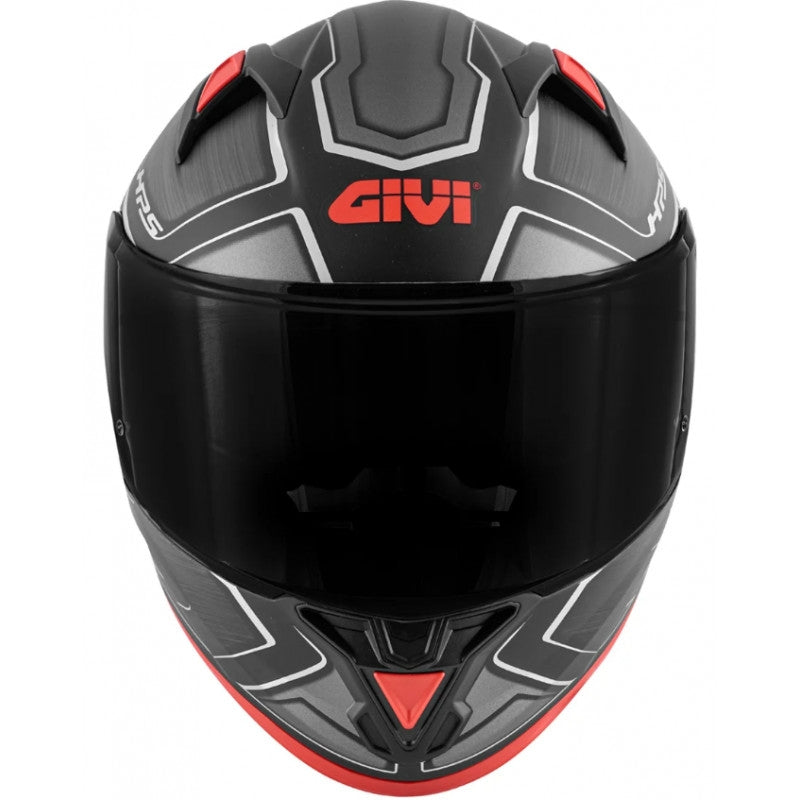 GIVI CASCO FULL 506/SPORT. LED/DEEP NEGRO-MT/ROJO - SECURTEX MOTOR S.L (t/a MaximoMoto)