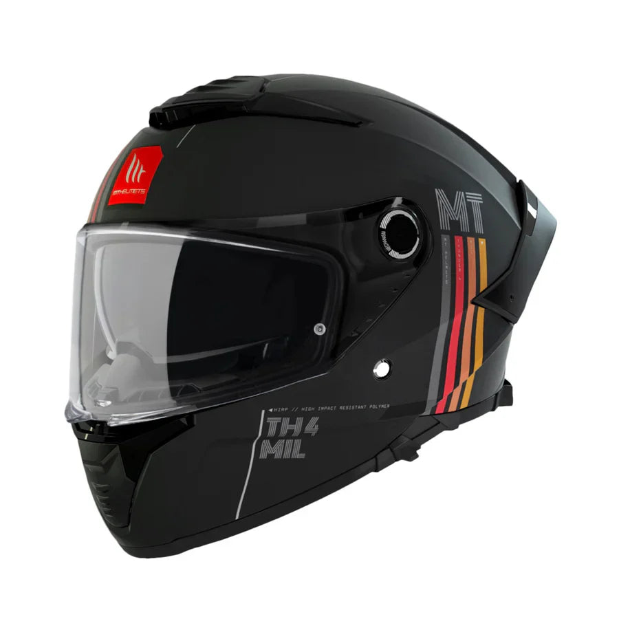MT Thunder 4 Sv Mil A11 Casco Integral De Moto Turismo Mate - CASCO