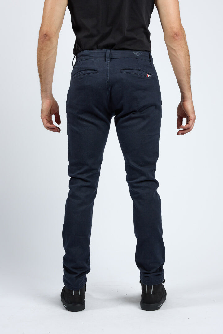 IXON CHINO HOMBRE PANTALONES MOTO JEANS NEGRO