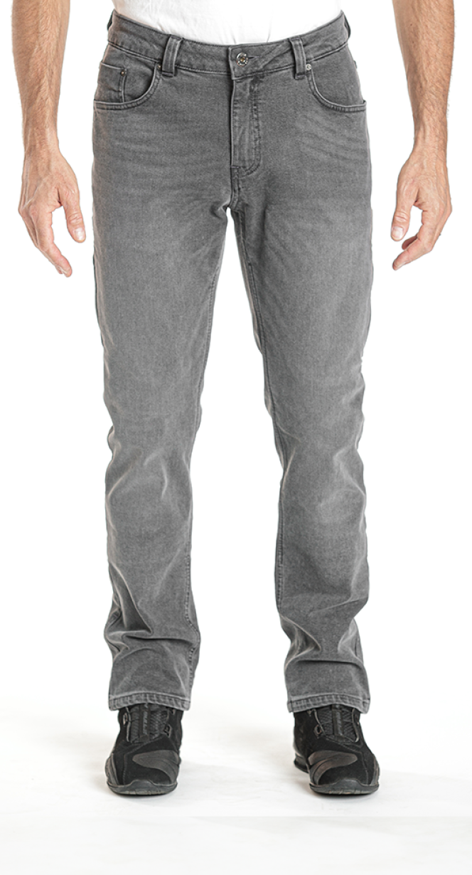 IXON TONY HOMBRE PANTALONES MOTO JEANS GRIS