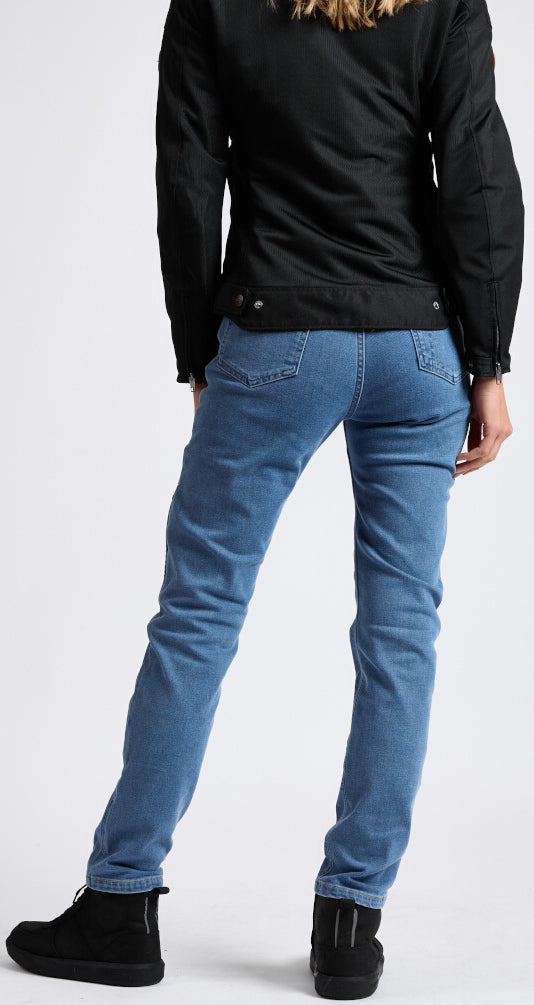 IXON DANY MUJER PANTALONES MOTO JEANS AZUL