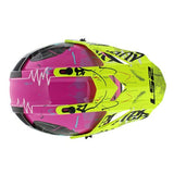 LS2 MX437 FAST II MINI CASCO DE MOTO GORILLA PÚRPURA