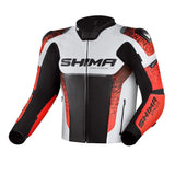 GIACCA MOTO DA CORSA SHIMA STR 2.0 ROSSO FLUO ROSSO