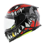 LS2 FF812 KID ZERO CASCO DE MOTO GRIS ROJO