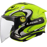 LS2 OF622 FUNNY II CASCO DE MOTO GLUP H-V AMARILLO