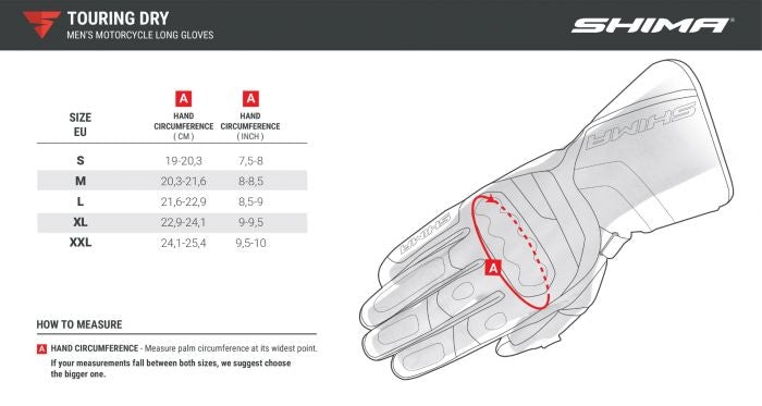 SHIMA - STR-2 VENT GLOVE BLACK