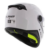 LS2 FF812 KID SOLID CASCO DE MOTO BLANCO