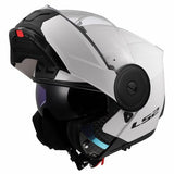 LS2 FF902 SCOPE II SOLID CASCO DE MOTO GLOSS BLANCO