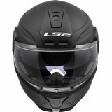 LS2 FF902 SCOPE II SOLID CASCO DE MOTO MATE NEGRO