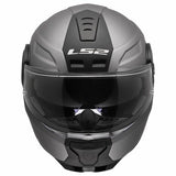 LS2 FF902 SCOPE II SOLID CASCO DE MOTO MATE TITANIUM
