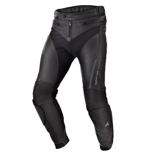 Shima Chase Cuero Negro Pantalón Hombre Moto Deportiva