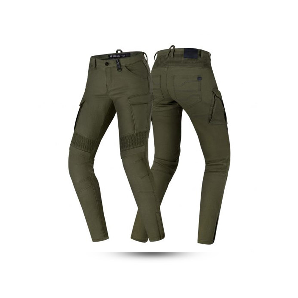 SHIMA PANTALONE DENIM JEANS GIRO 2.0 LADY VAQUERO KHK