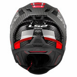 LS2 FF807 DRAGON TRAX CASCO DE MOTO ROJO