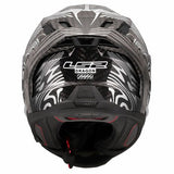 LS2 FF807 DRAGON ENTHUM CASCO DE MOTO PLATA