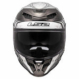 LS2 FF807 DRAGON ENTHUM CASCO DE MOTO PLATA