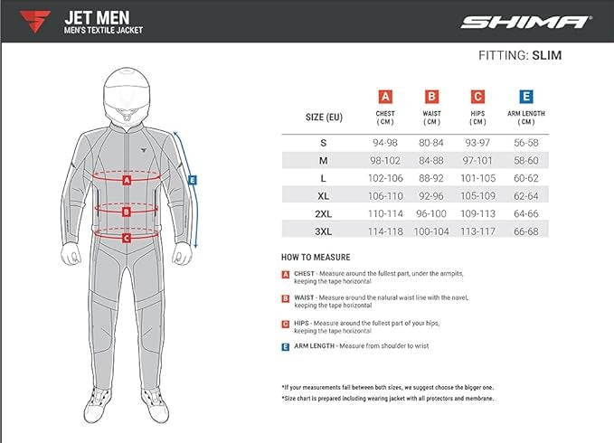SHIMA JET MEN PANT BLK - SECURTEX MOTOR S.L (t/a MaximoMoto)