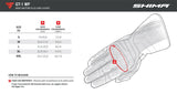 SHIMA GT-1 MEN WP GUANTES BLACK - SECURTEX MOTOR S.L (t/a MaximoMoto)