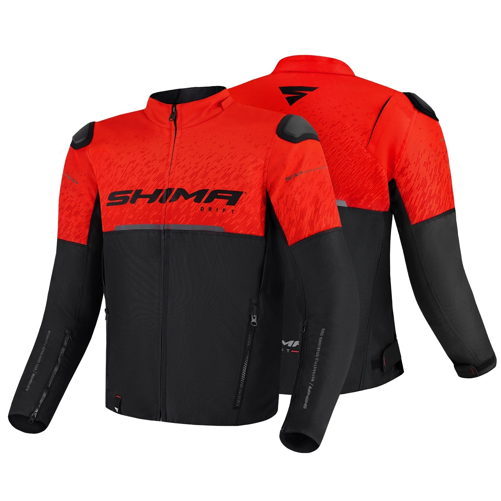 SHIMA DRIFT MEN JACKET ORG - SECURTEX MOTOR S.L (t/a MaximoMoto)