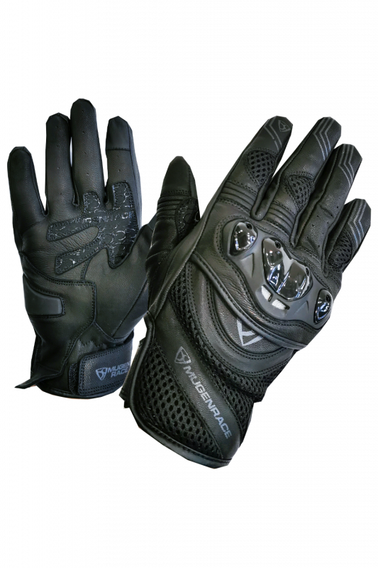 MUGENRACE ROCKY SHORT Urbanos Moto Guantes Negros