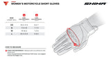 SHIMA RUSH LADY GUANTES BLACK - SECURTEX MOTOR S.L (t/a MaximoMoto)